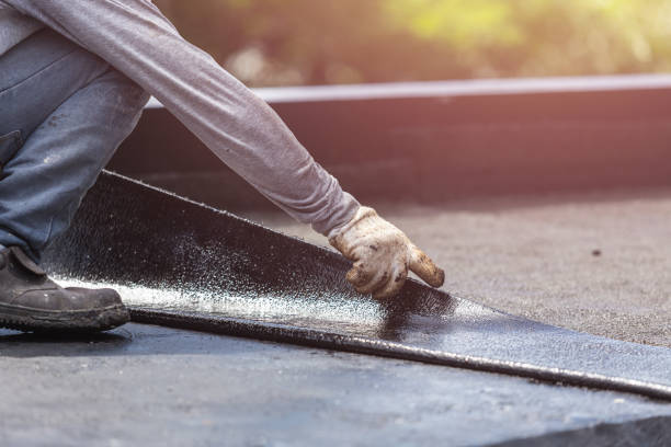 Professional Emergency Waterproofing technician working in Oakhurst, NJ